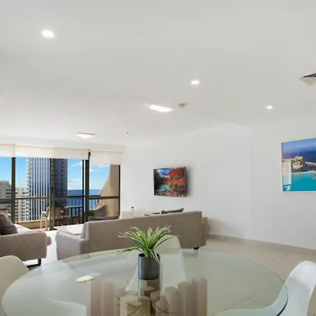 Paradise Centre Apartments Managed By Gchs Gold Coast Exterior photo