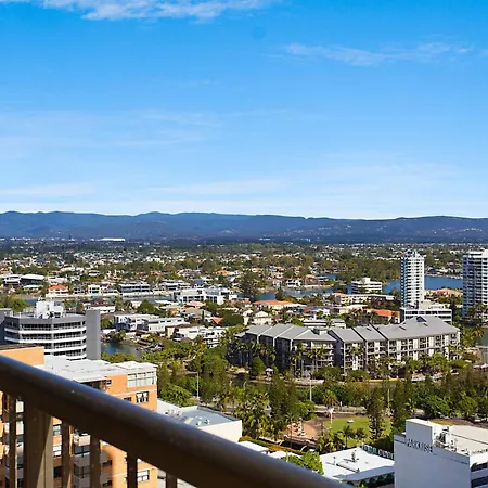 Paradise Centre Apartments Managed By Gchs Gold Coast Exterior photo
