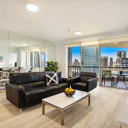 Paradise Centre Apartments Managed By Gchs Gold Coast Exterior photo