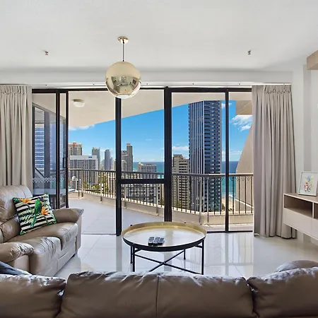 Paradise Centre Apartments Managed By Gchs Gold Coast Exterior photo